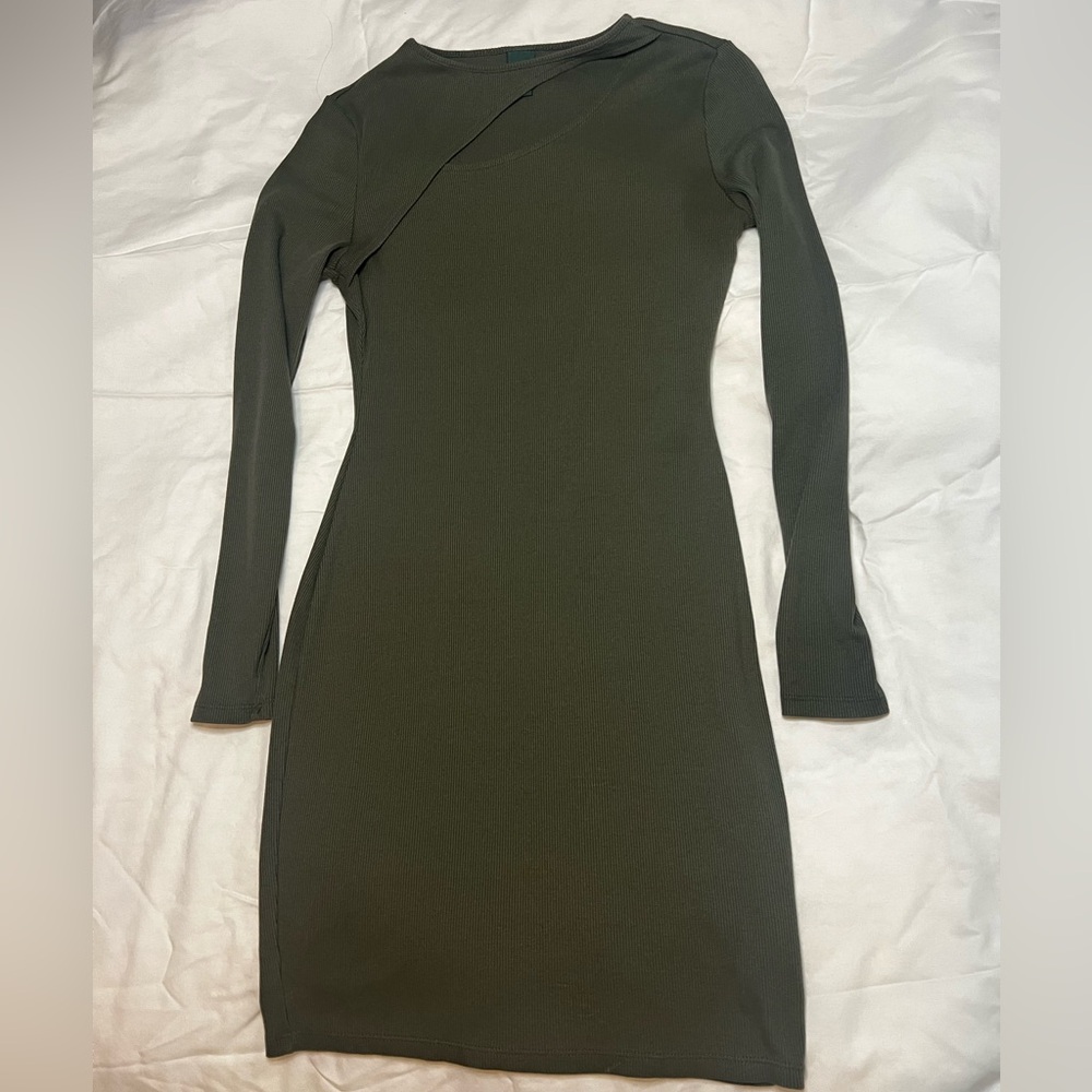 Wild Fable Olive Green Dress